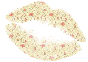 Gif animé bouche pastel
